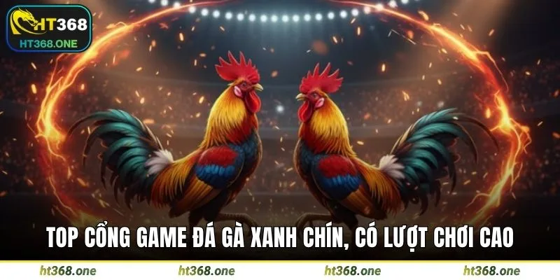 Top cổng game đá gà xanh chín, có lượt chơi cao